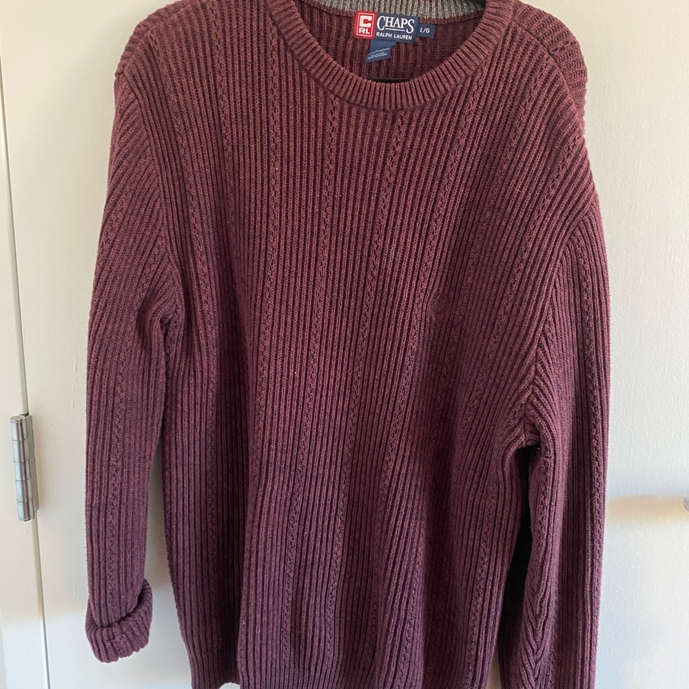 Chaps large sweater